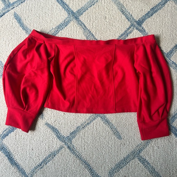 Zara Tops - Zara Trafaluc Bold Red Top